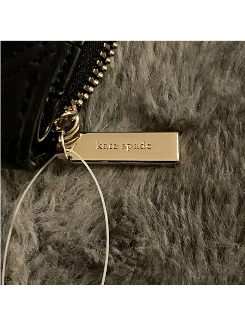 Kate Spade ♠️ Natalia Quilted Smooth Leather Small Zip Around Wallet WLR00646
